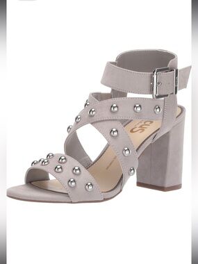 Circus by Sam Edelman Size 7 Ophelia Studded Block Heel Sandal in Ballerina Pink